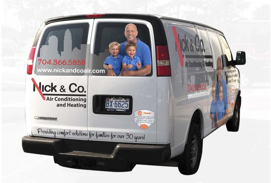 The Nick & Co. service van